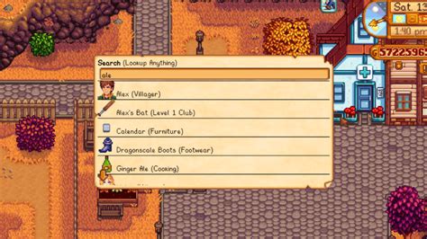 Fixed seed fields shown for non-seed items in some. . Stardew valley lookup anything controller